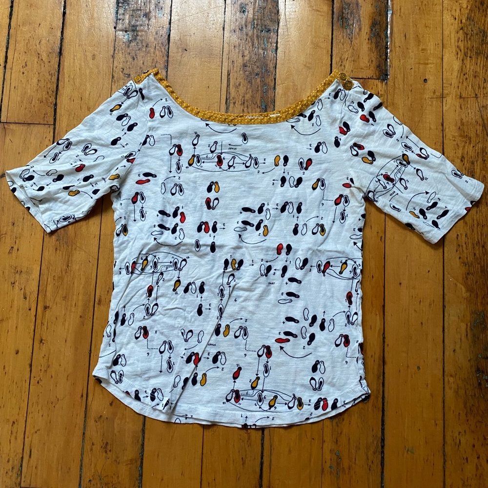 Anthropologie dance steps top